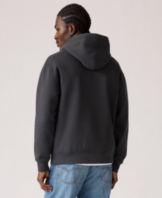Men's Relaxed Graphic Long-Sleeve Hoodie