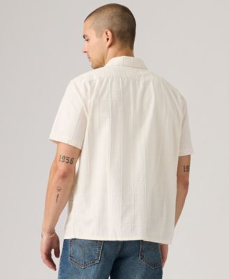 Men's Relaxed-Fit Camp Collar Shirt