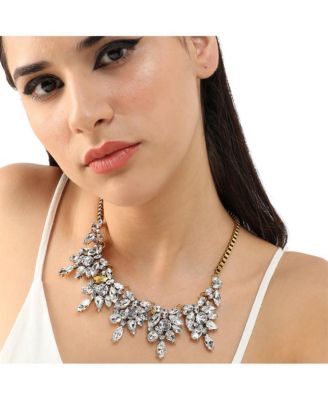 Chunky Crystal Statement Necklace
