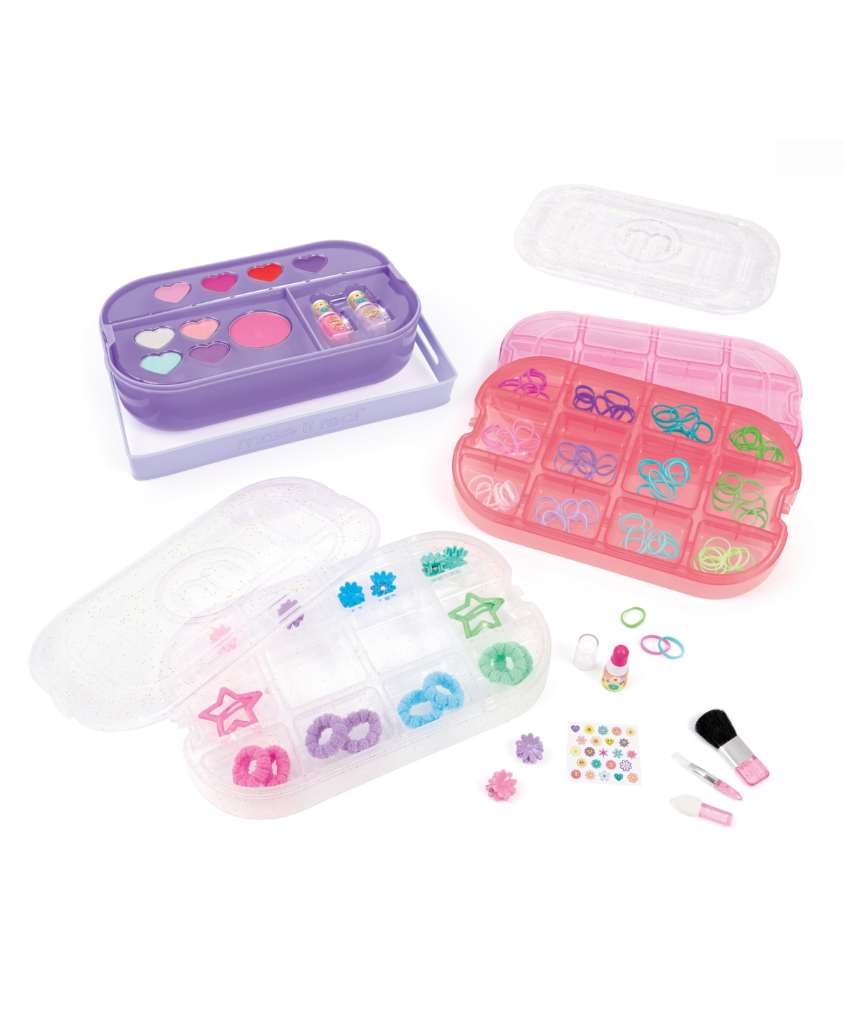 Make It Real Beauty 2-go Cosmetic Set In Multi