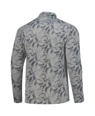 Men's Gray AC Milan 2025/26 Pre-Match DryCell Quarter-Zip T-Shirt