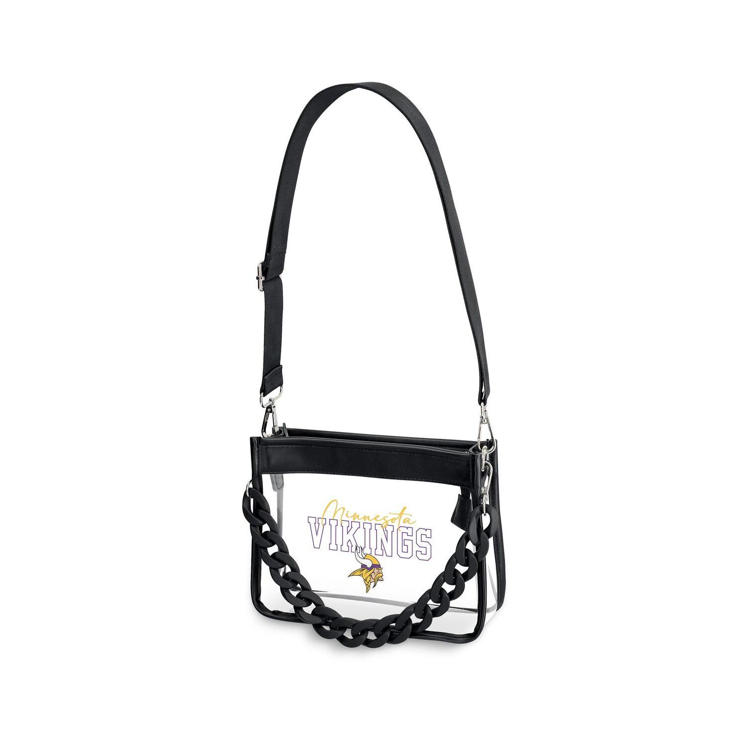 Minnesota Vikings Plastic Chain Mini Crossbody Handbag