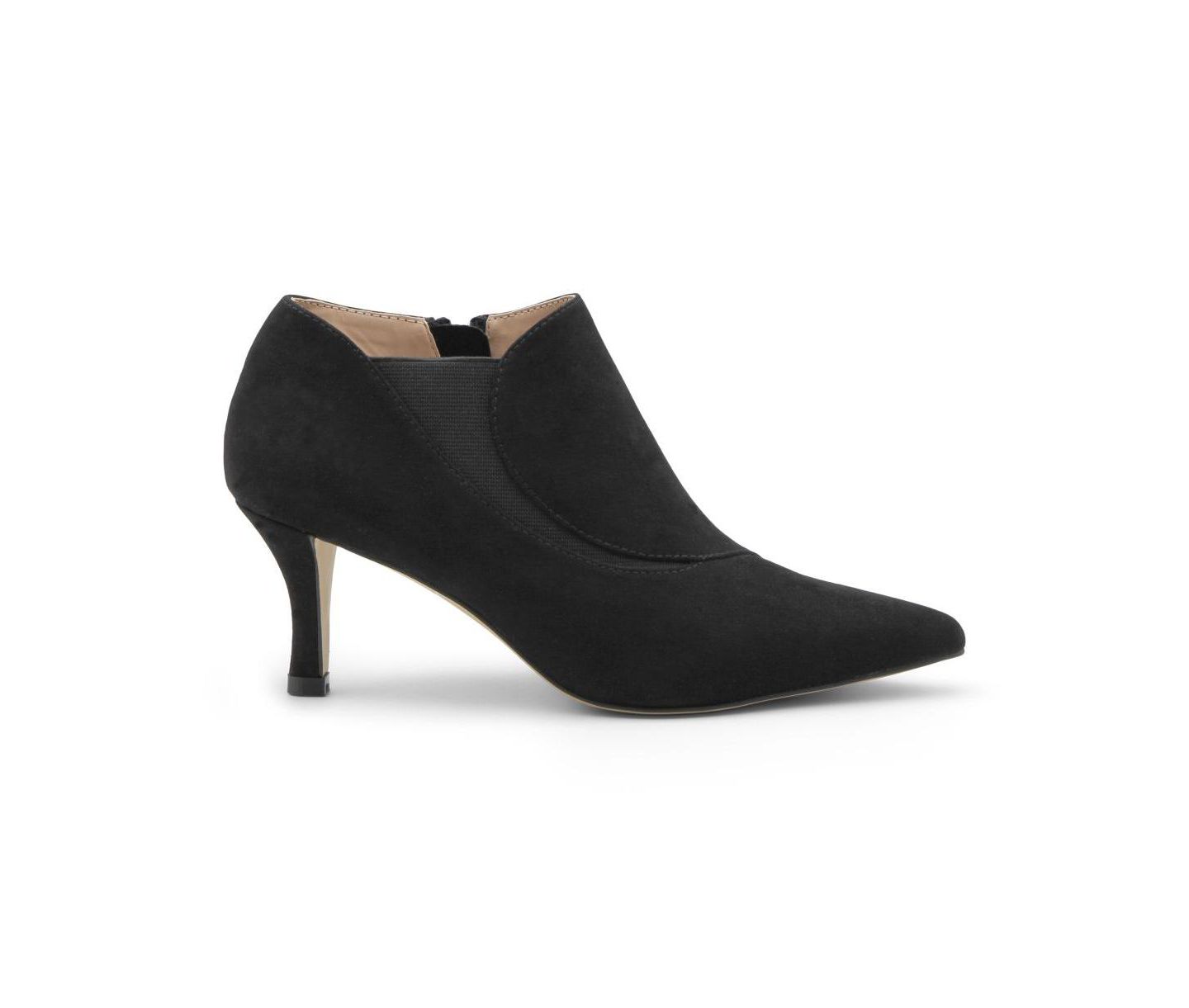 Женские туфли Charles David Amelia Mid Heel Dress Bootie, цвет: Чёрный — фото 2