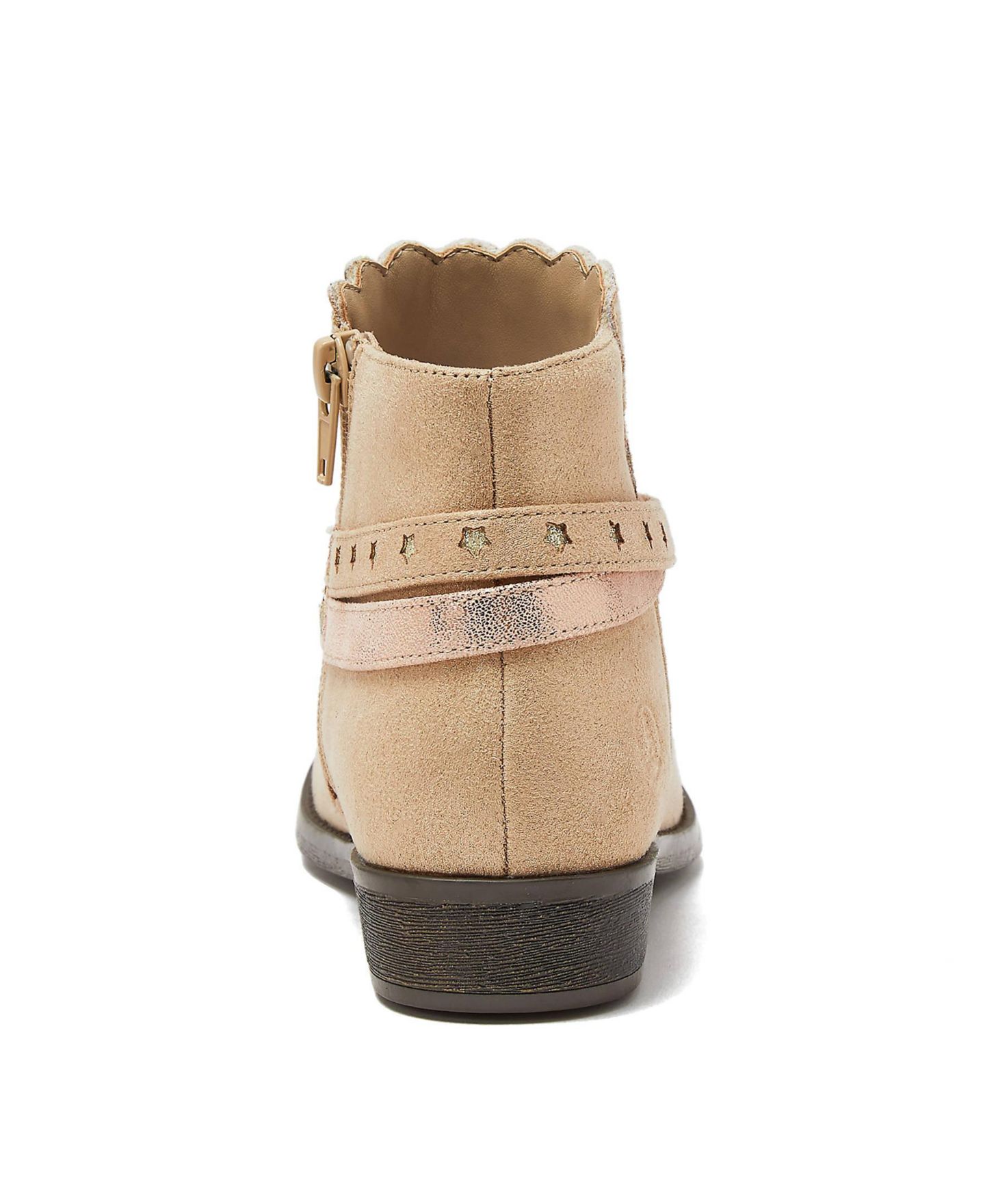 Ботинки Lands' End Shimmer Zip Up Western Booties для девочек, цвет: Разноцветный — фото 4
