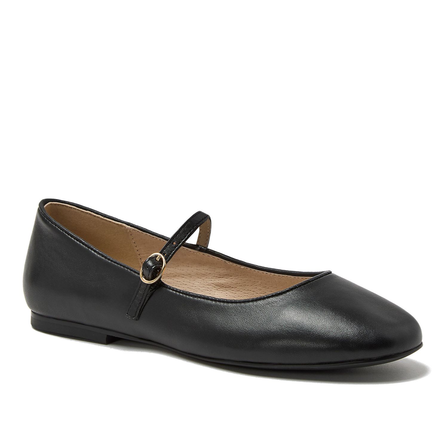 Women's Classic Leather Mary Jane Flats