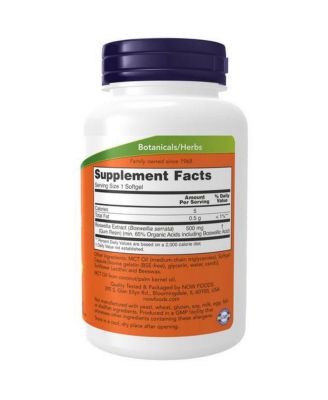Boswellia Extract ,500 mg ,90 Softgels
