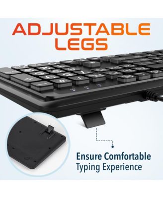 KB20 Backlit Large Key Keyboard (DBKBG20)