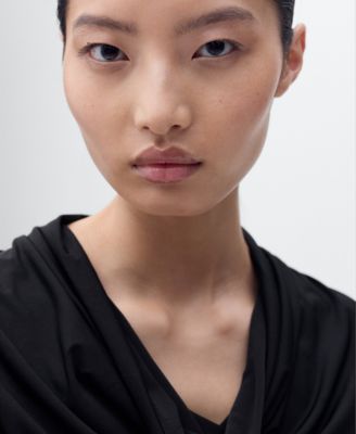 Women's Draped Neck Top