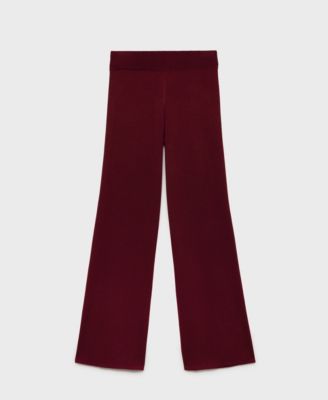 Women's Straight Knitted Pants