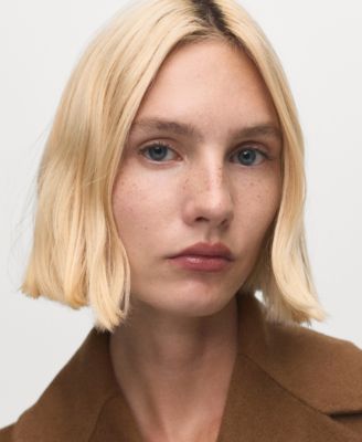 Women's Handmade Belt Wool Coat