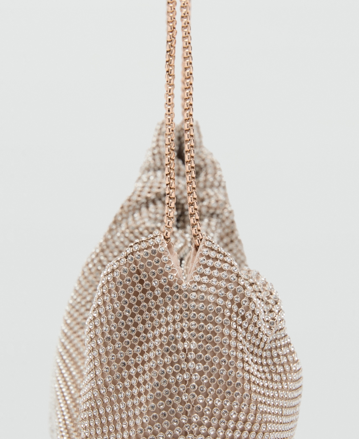Mango Women's Rhinestone Shoulder Bag