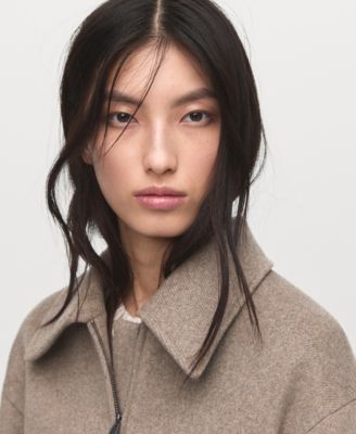 Women's Wool Bomber Jacket