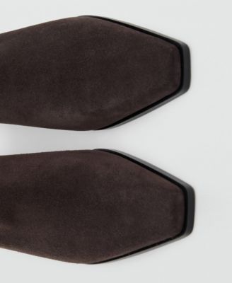 Women's Heel Suede Ankle Boots