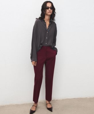 Women's Straight Suit Pants