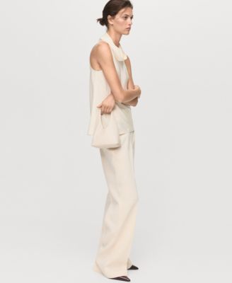 Women's Draped Neck Blouse