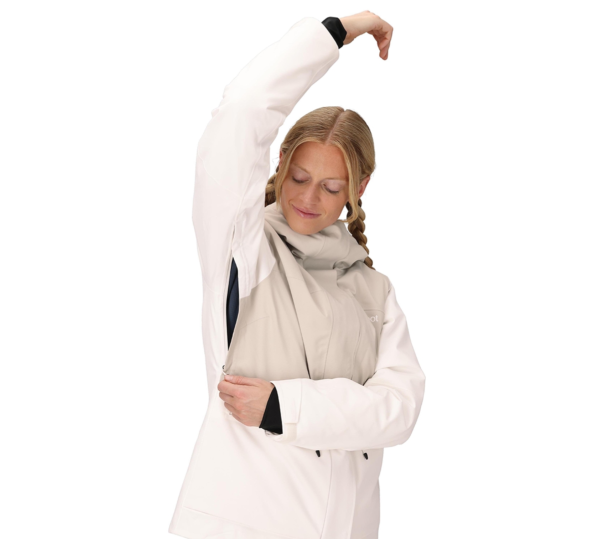 Marmot Women's Insulated Refuge Ski Jacket In Neutral