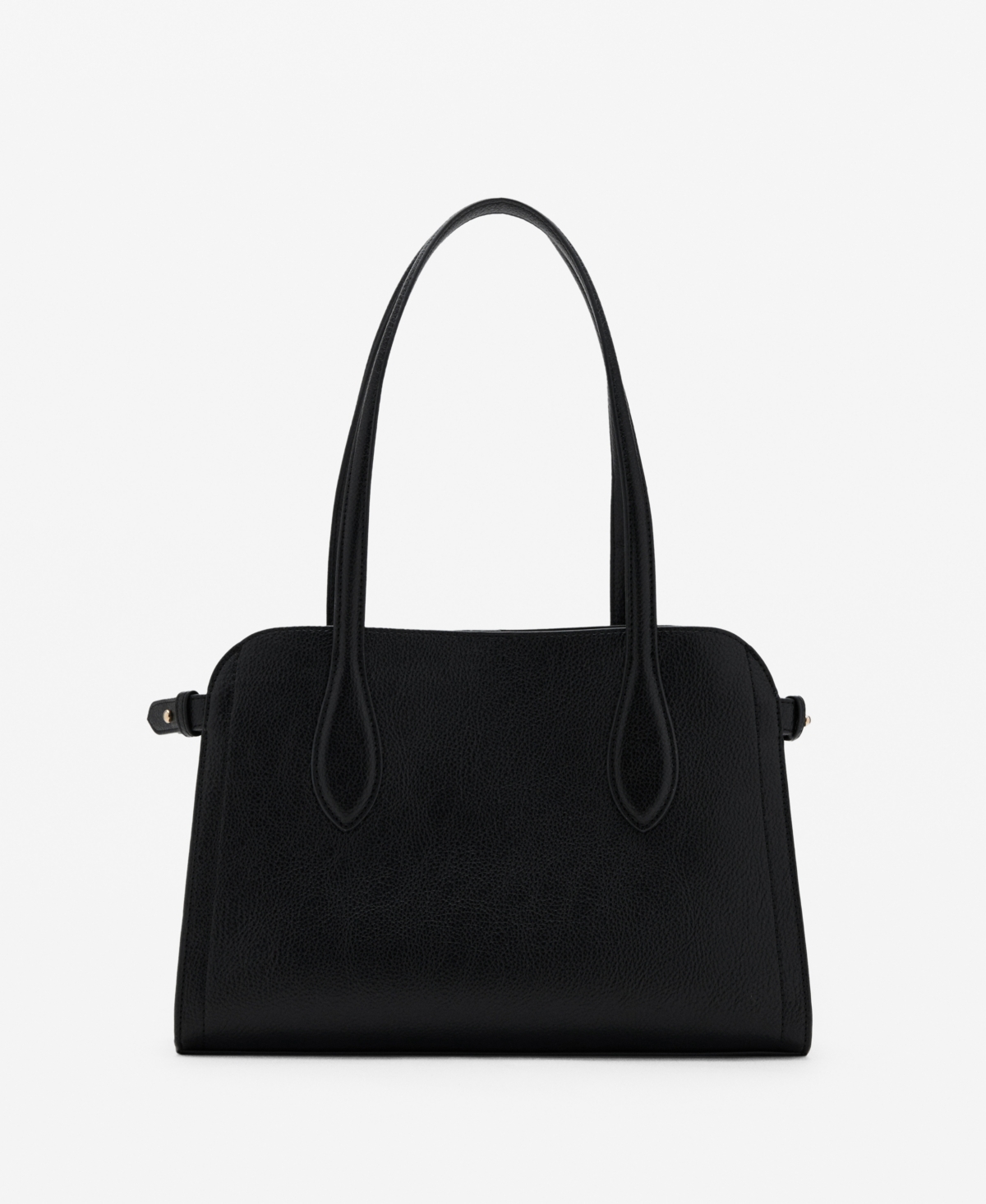 Mango Women's Pebbled Leather Effect Small Bag In Black