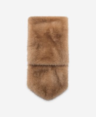 MANGO - Women's Fur-Effect Scarf