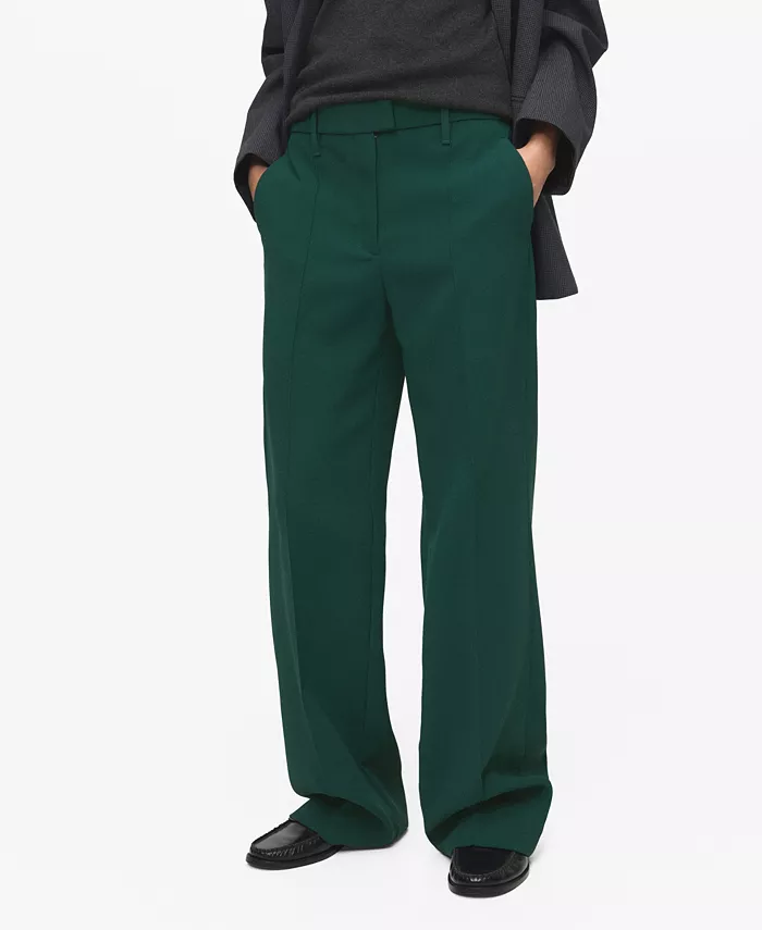 Women's Straight Mid-Rise Pants - thumbnail 7