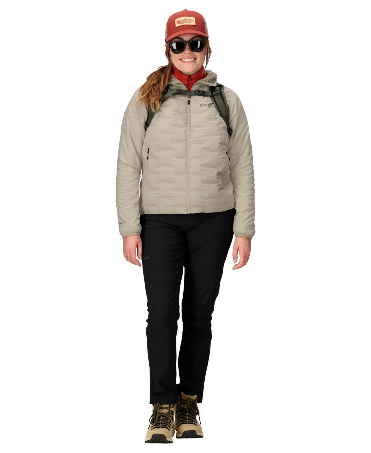 Marmot Women's Active Long Sleeve Hoodie In Green