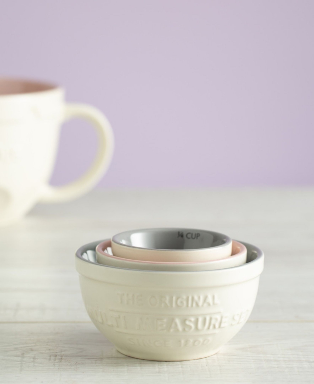 Mason Cash Innovative Kitchen 3-pc. Measuring Cup Set In White
