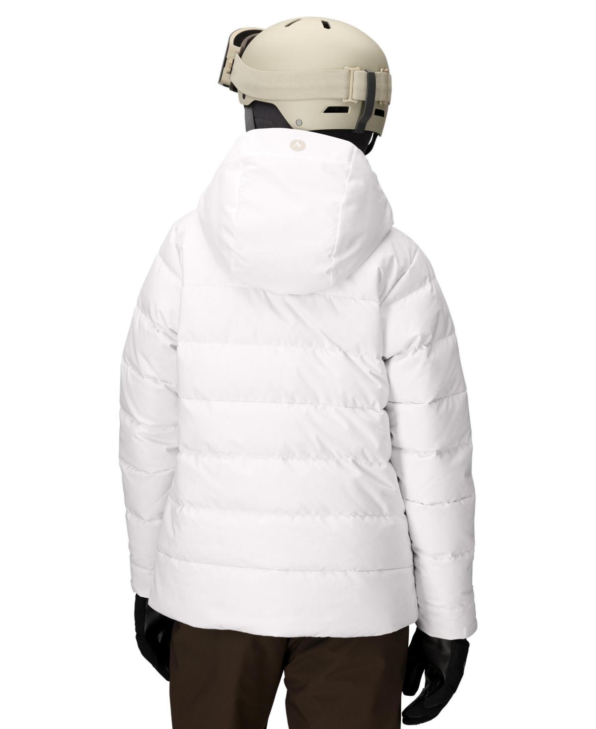 Marmot Women's Hooded Slingshot Jacket In White