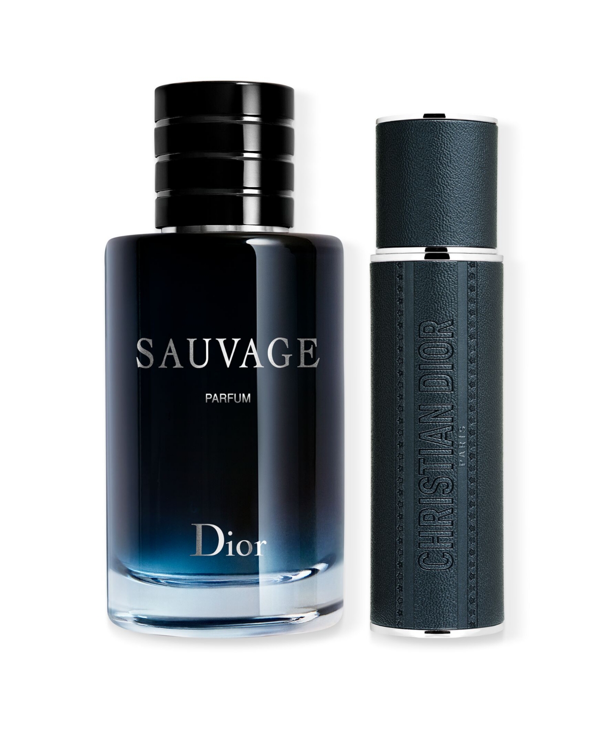Dior 2-Pc Limited Edition Sauvage Parfum and Travel Spray Gift Set