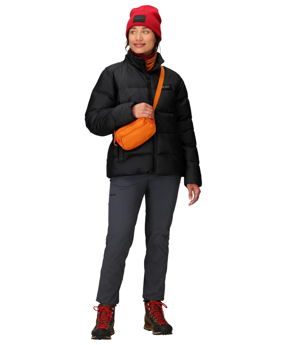 Marmot Women's Guides Down Puffer Jacket In Blue