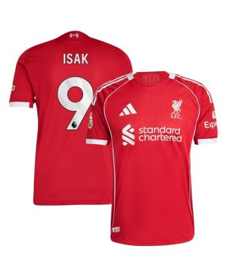 adidas - Men's Alexander Isak Red Liverpool 2025/26 Home Authentic Player Jersey
