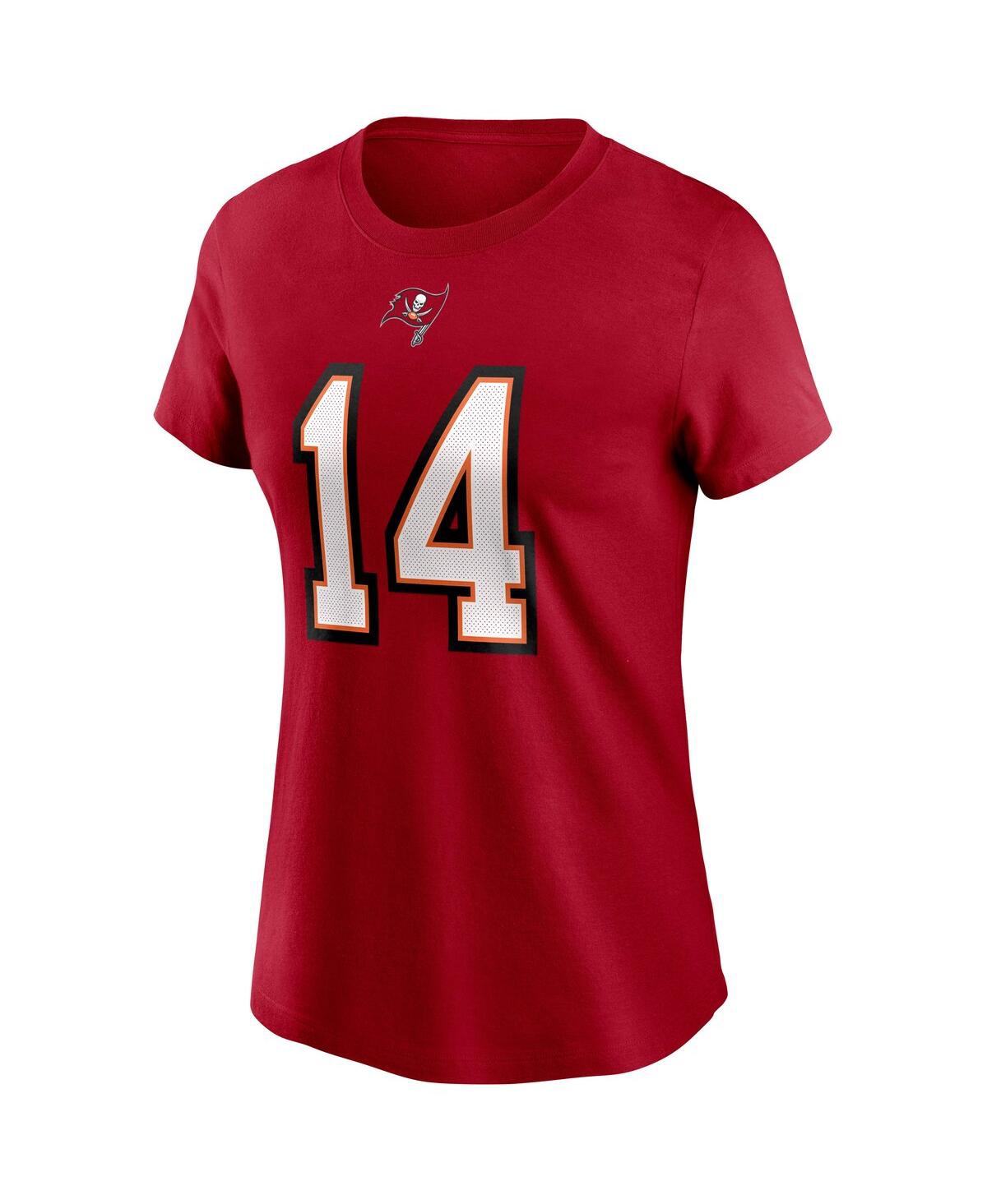 Nike Women's Chris Godwin Red Tampa Bay Buccaneers Name Number T-shirt In Red