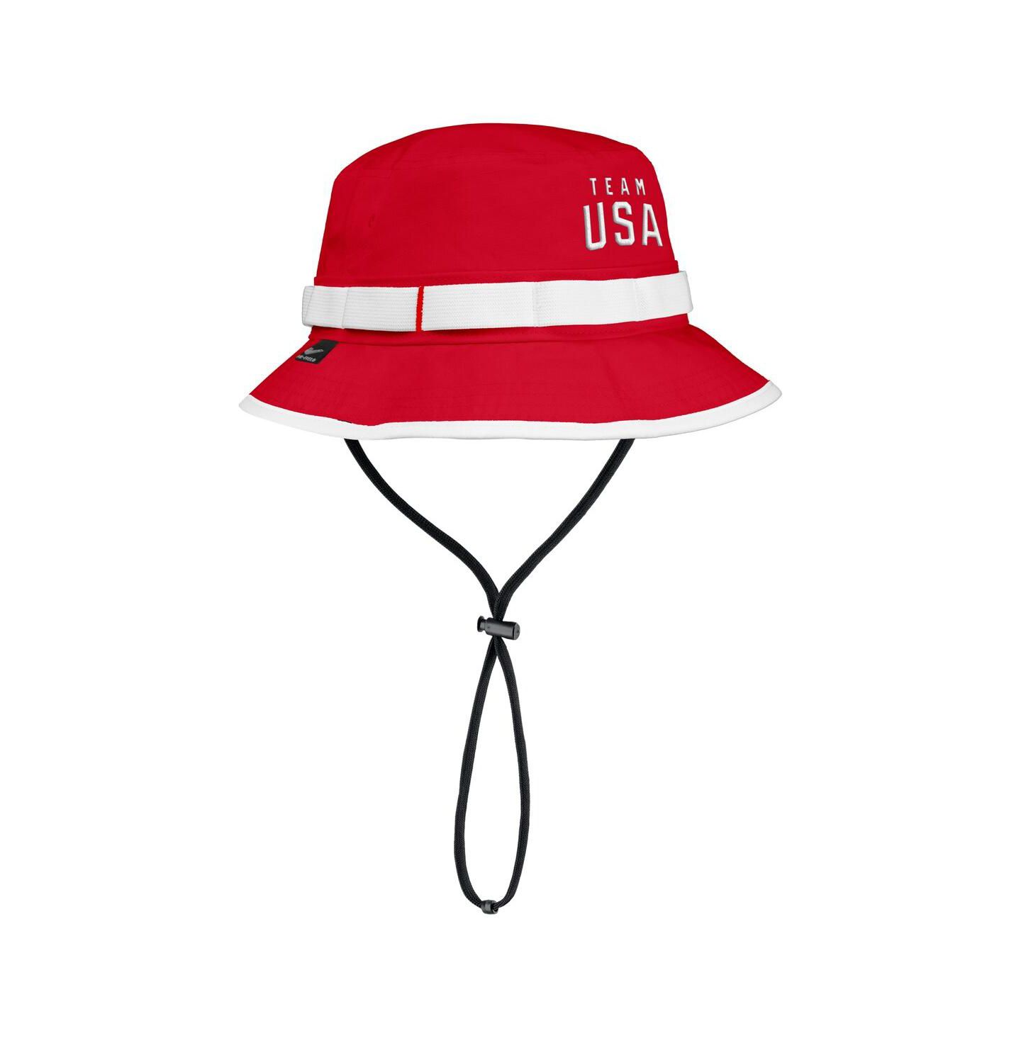 Мужская панама Nike Red Team USA Apex Sideline On-Field Dri-FIT Boonie Bucket Hat — фото 1