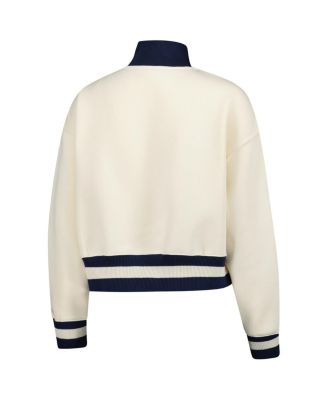 Women's Natural Syracuse Orange Phoenix Fleece Half-Zip Sweatshirt