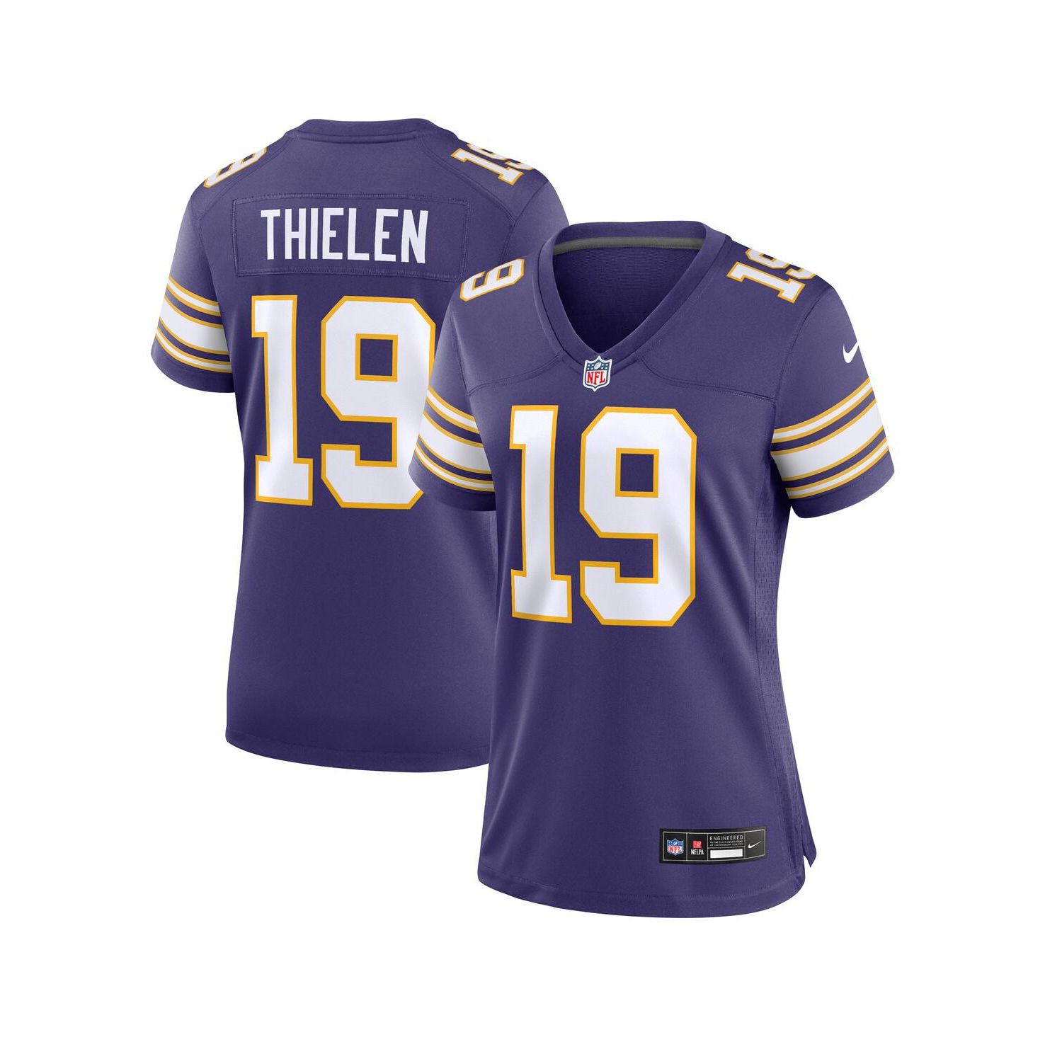 Women's Adam Thielen Purple Minnesota Vikings Alternate Player Jersey