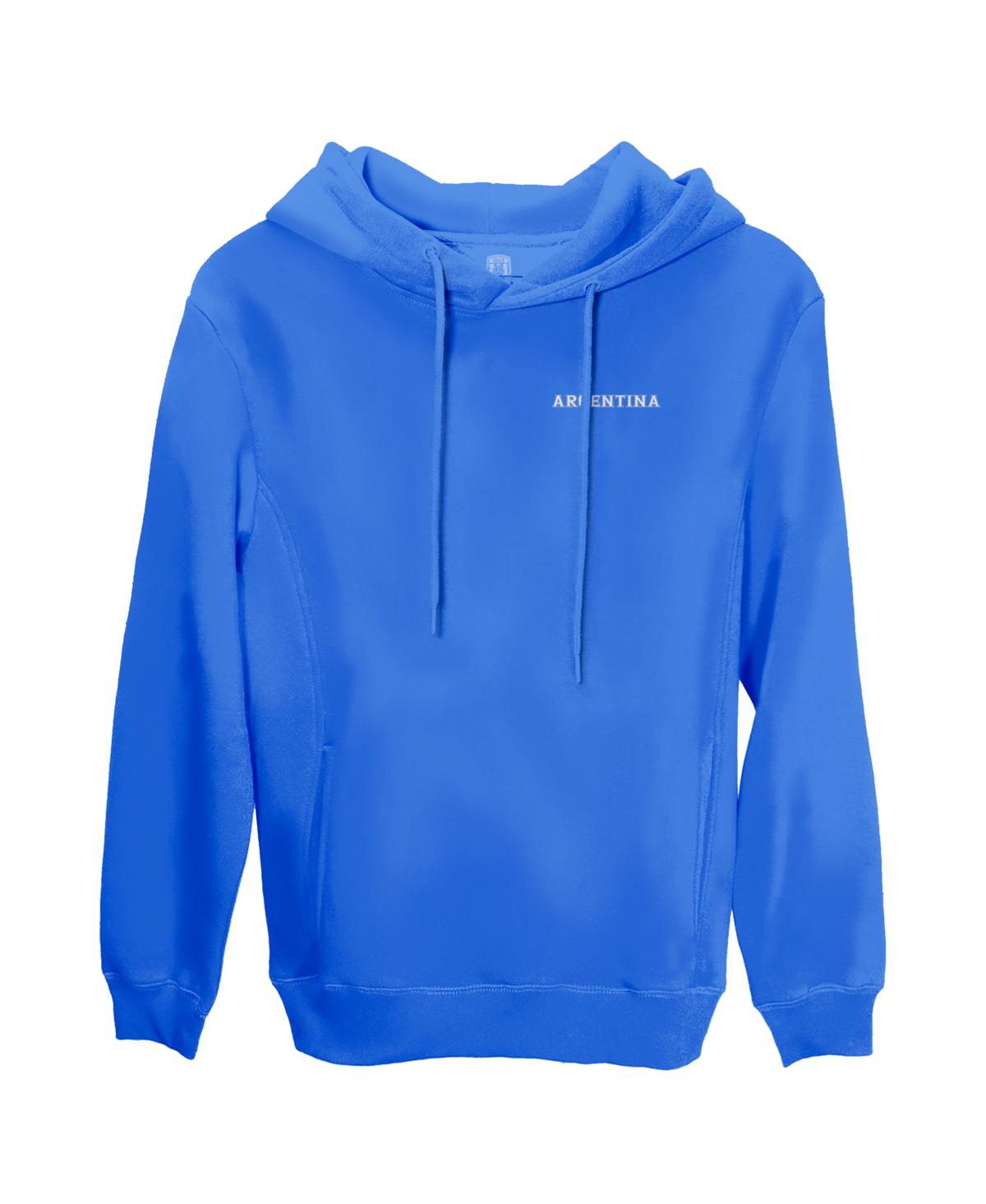 1863fc Men's Blue Argentina National Team Wordmark Fleece Pullover Hoodie In Blue