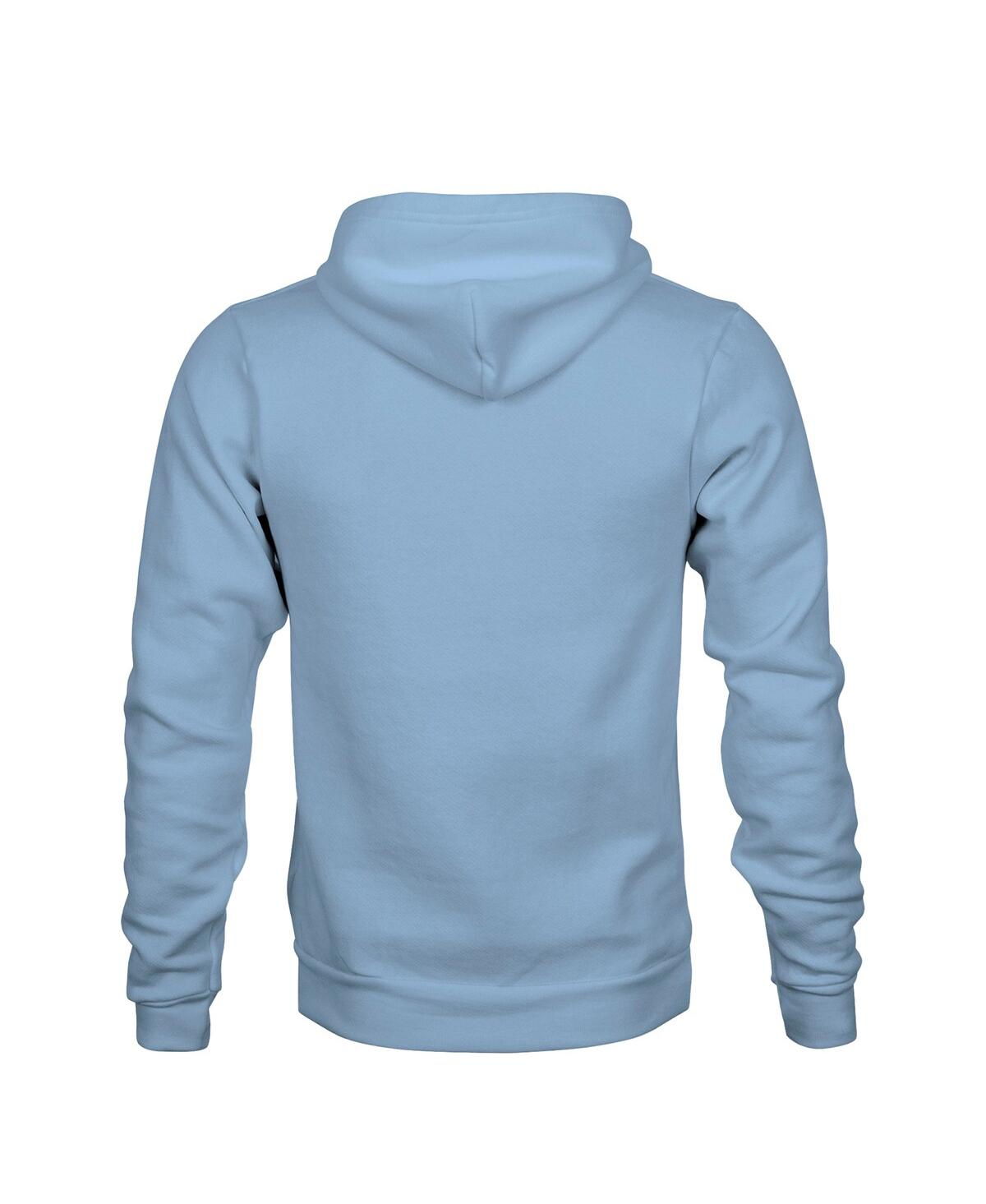 1863fc Big Boys And Girls Blue Argentina National Team Color Badge Fleece Pullover Hoodie In Blue