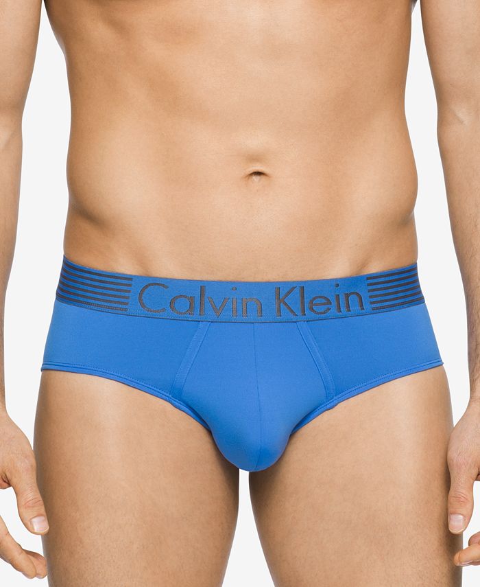 Calvin Klein Iron Strength Micro Hip Brief NB1019 - Macy's