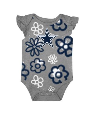 Baby Girls 2-Piece Dallas Cowboys The Sunshine Bodysuit Set