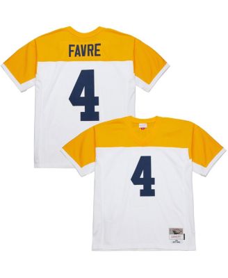 Mitchell & Ness - Men's&nbsp;Brett Favre White Green Bay Packers 1994 Legacy Replica Jersey