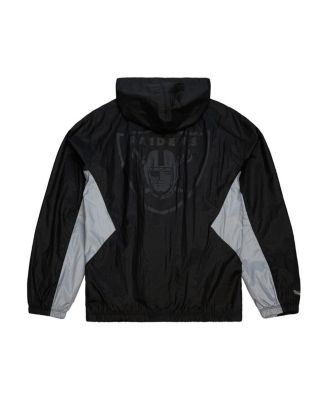 Mitchell & Ness Men's Black Las Vegas Raiders Playmaker Full-Zip