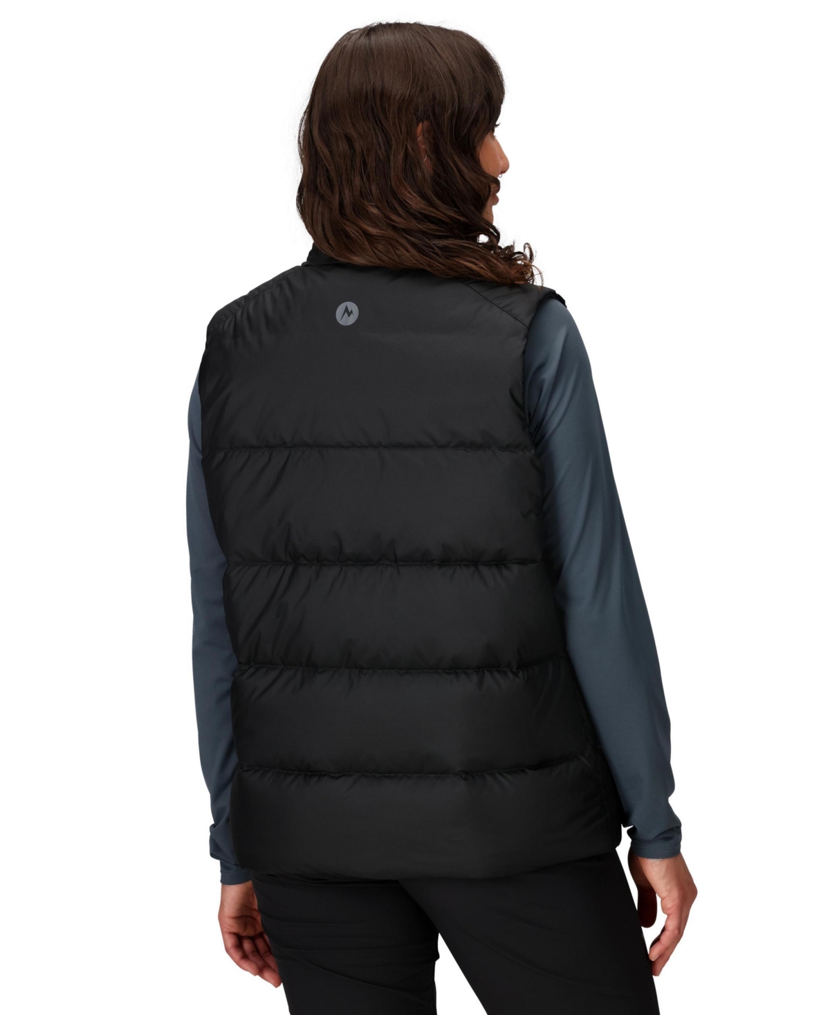 Marmot Women's Guides Down Puffer Sleeveless Vest In Black