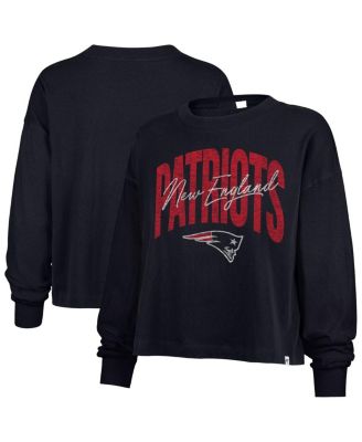 '47 Brand - Women's Navy New England Patriots Muse Sydney Long Sleeve T-Shirt