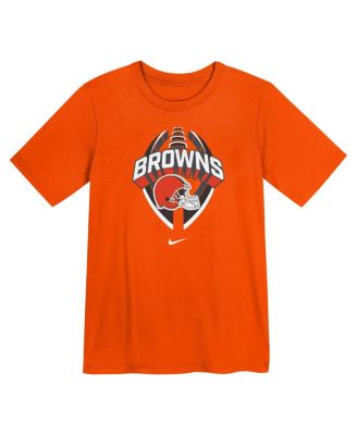 Preschool Orange Cleveland Browns Icon Legend Dri-FIT T-Shirt