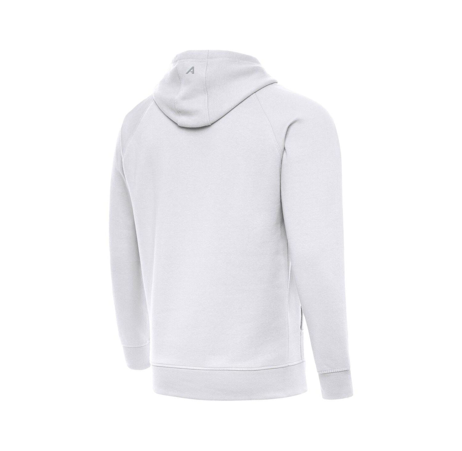 Men's White Cincinnati Bengals Brushed Carbon Victory Pullover Hoodie
