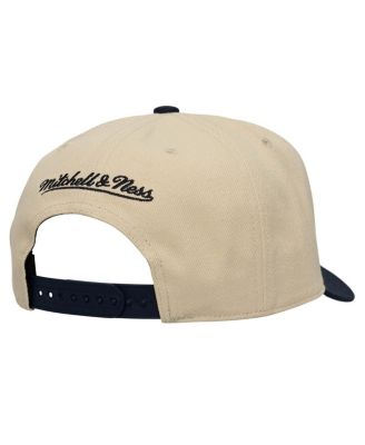 Men's Cream/Navy New York City FC Upside Down Pro Pinch Snapback Hat