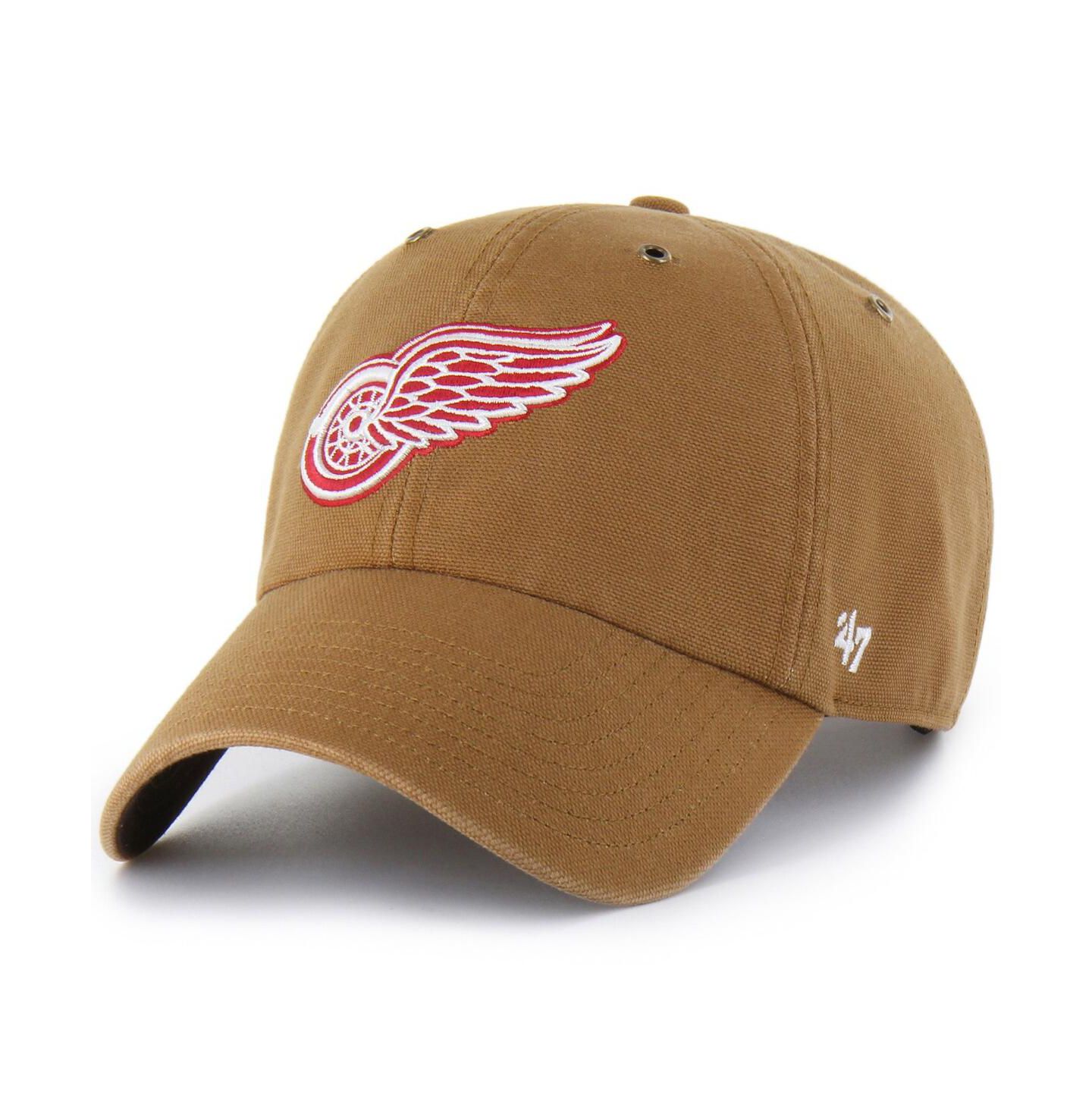 Мужская кепка '47 Brand Carhartt x Brown Detroit Red Wings Clean Up Adjustable Hat — фото 1