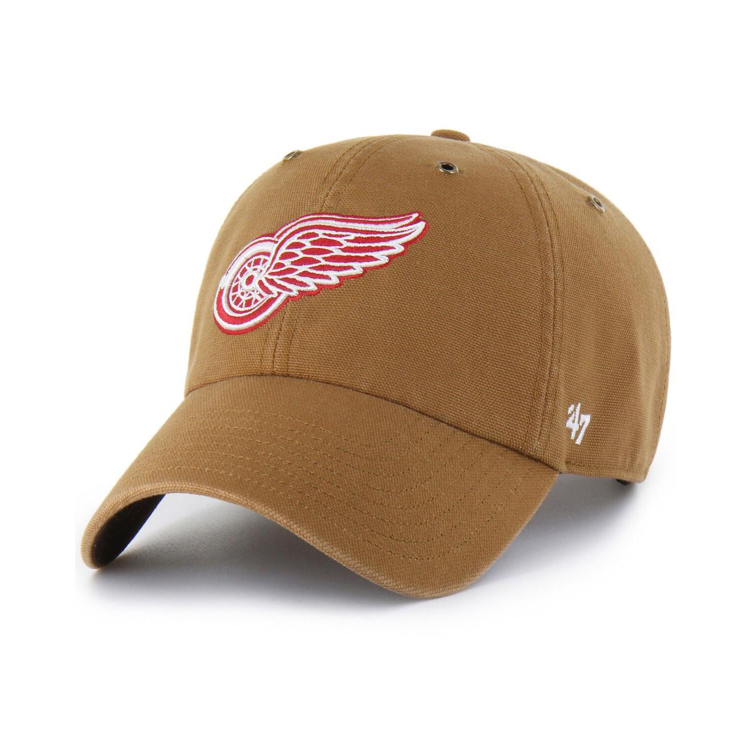 Carhartt x Men's Brown Detroit Red Wings Clean Up Adjustable Hat