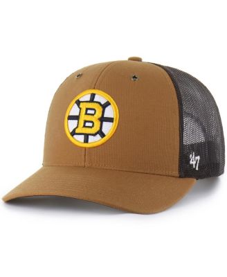 Carhartt x '47 - Men's Brown Boston Bruins Trucker Adjustable Hat