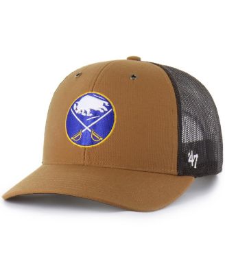 Carhartt x '47 - Men's Brown Buffalo Sabres Trucker Adjustable Hat