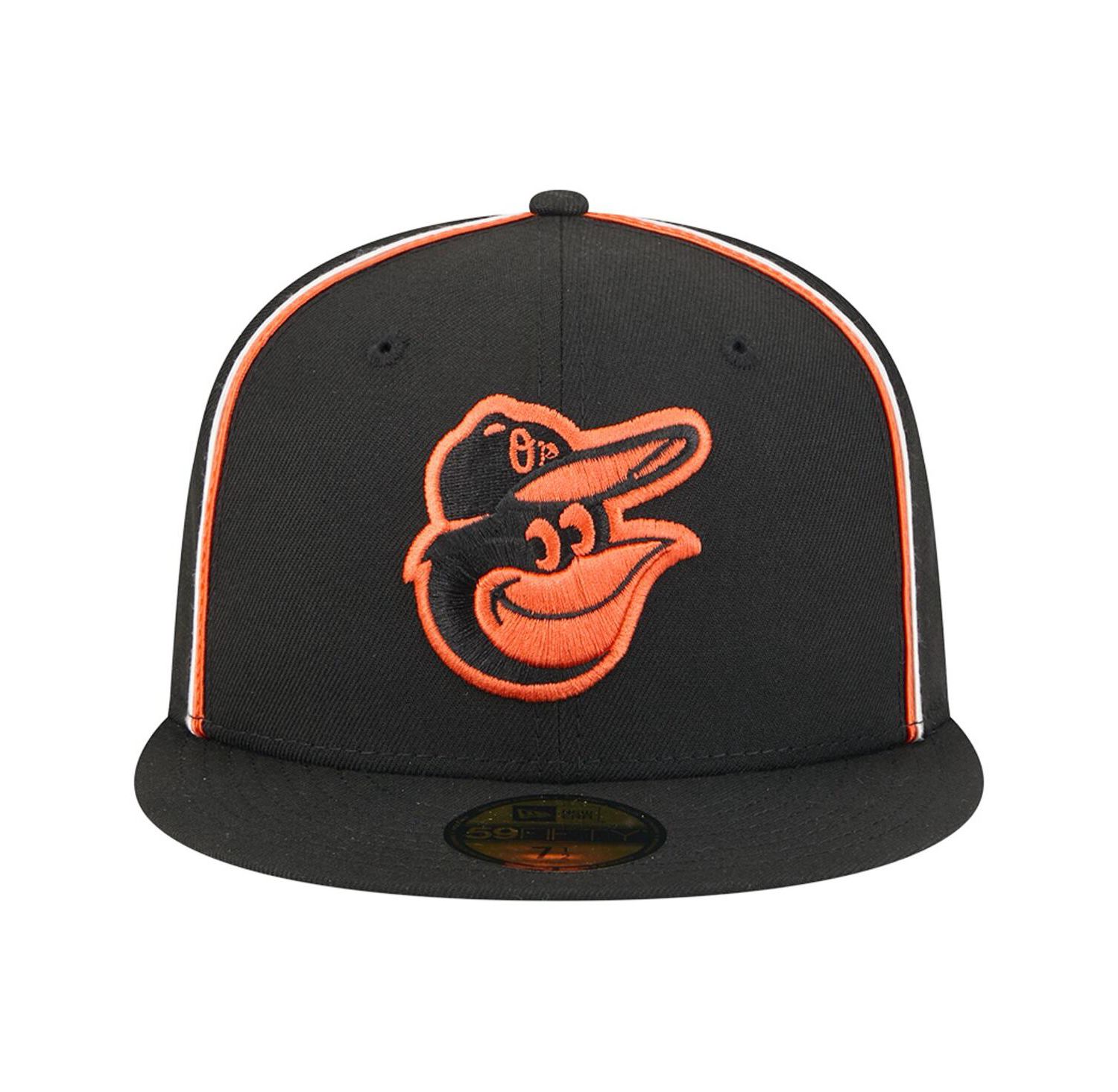 Men's Black Baltimore Orioles Soutache 59FIFTY Fitted Hat