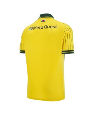Men's Yellow Wrexham 2025/26 Away Replica Jersey